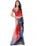 Printed Georgette Designer saree- 1066B